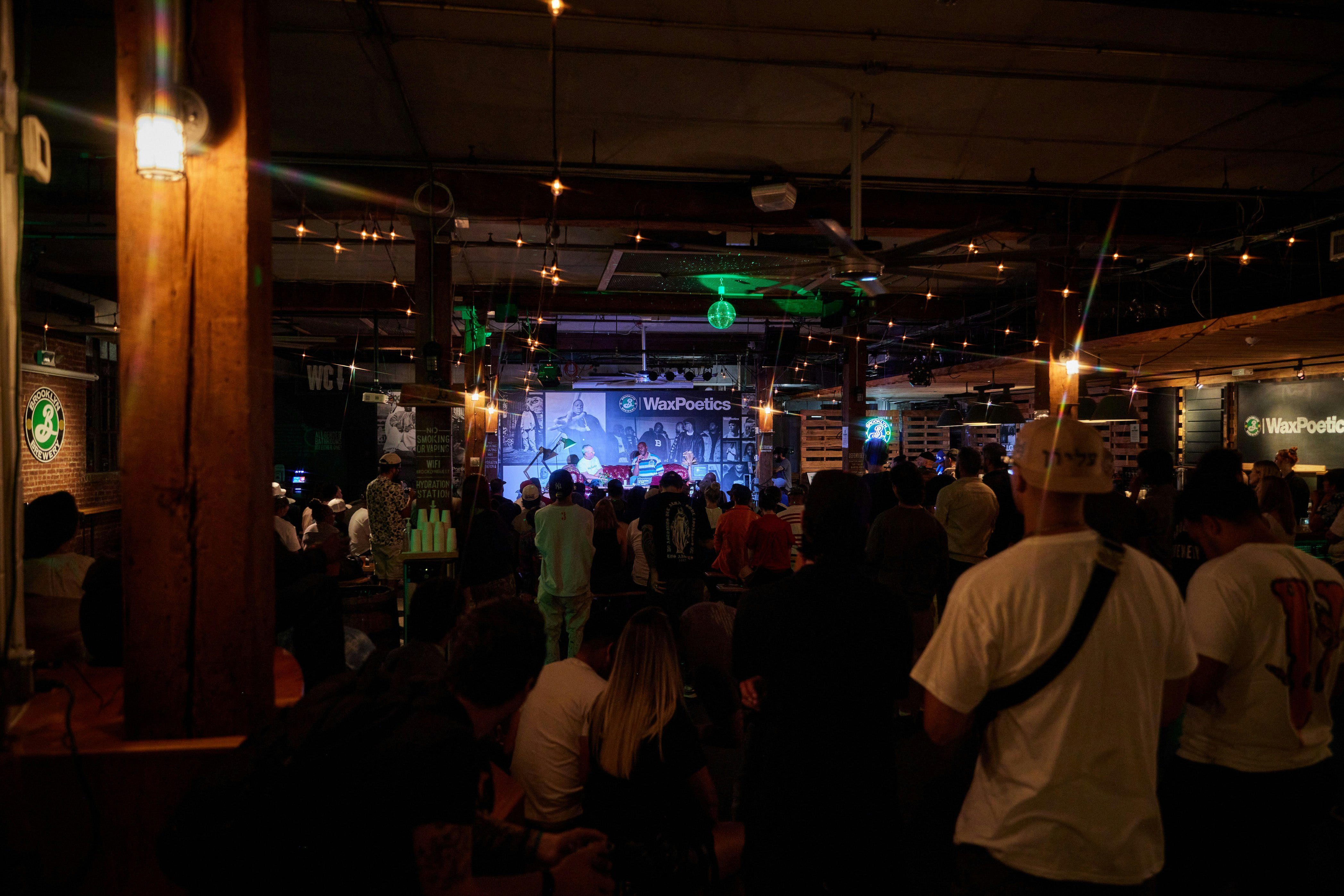 Full house at Brooklyn Brewery. Photo by Chris Caro/CMMN CNTRL.